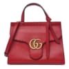 gucci calfskin mini gg marmont top handle bag vulcanic red|gucci marmont mini handle bag.